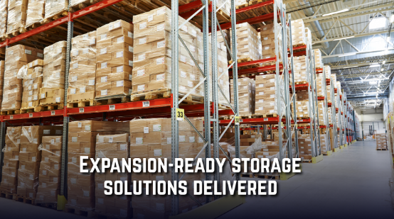 Expansion-ready storage solutions delivered
