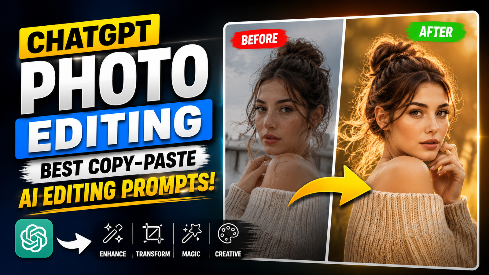 Prompt for ChatGPT Photo Editing
