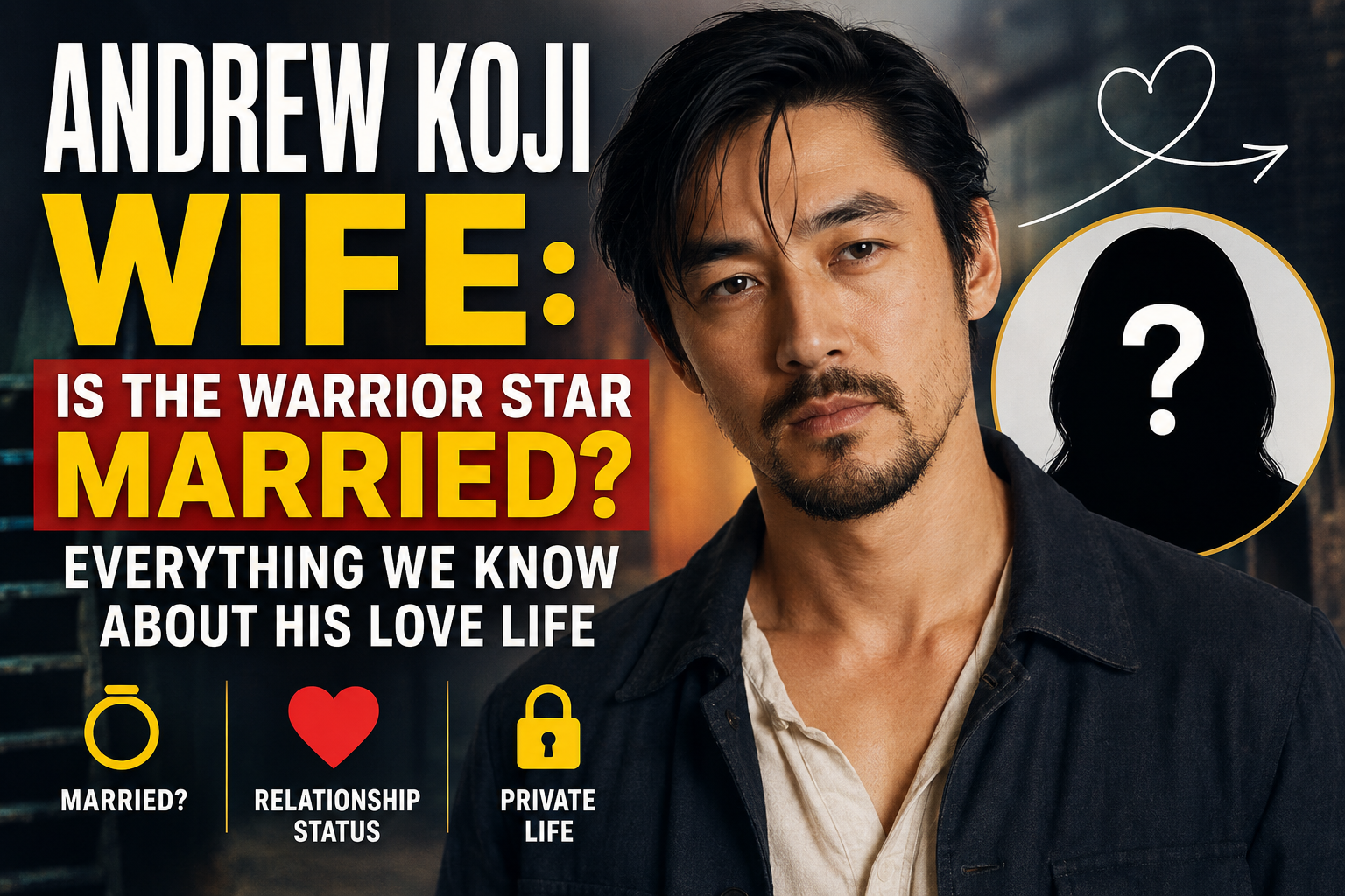 Andrew Koji Wife